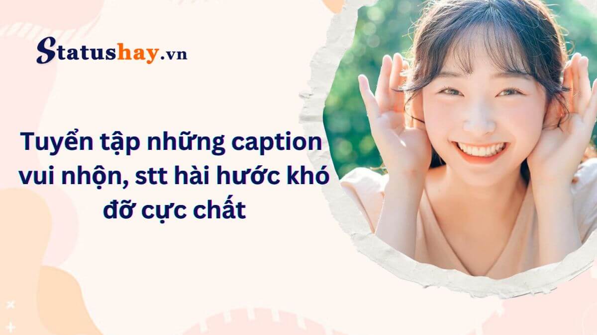 Stt hài hước khó đỡ