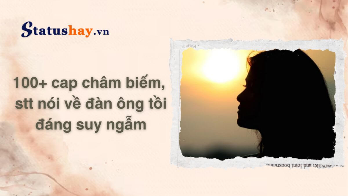 stt nói về đàn ông tồi