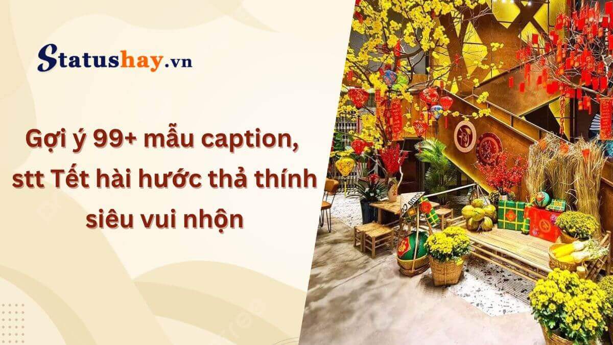 Stt Tết hài hước thả thính
