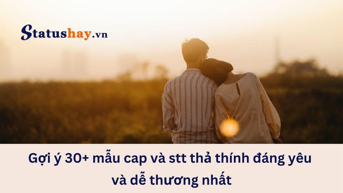 Stt thả thính đáng yêu