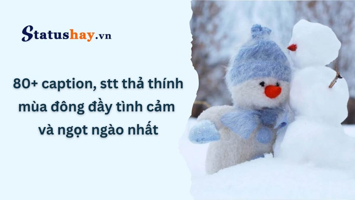 Stt thả thính mùa đông