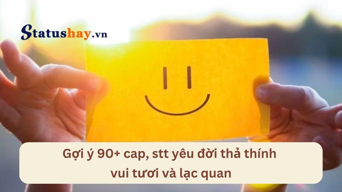 Stt yêu đời thả thính