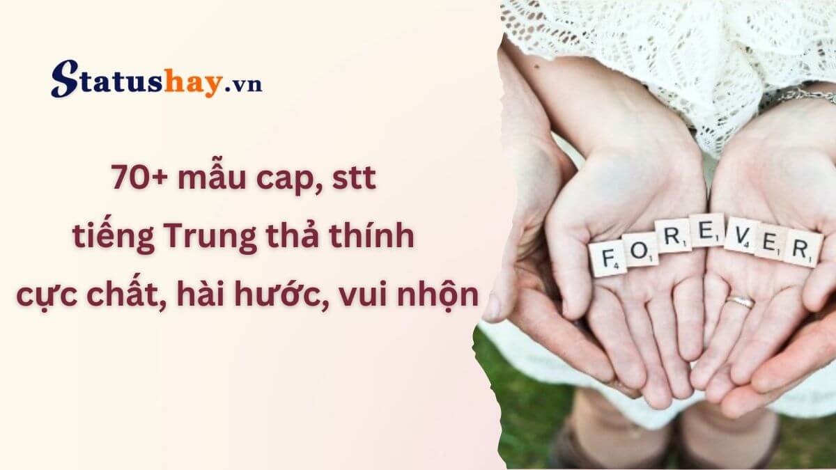 Stt tiếng Trung thả thính